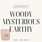 Whiskey & Leather Scented Candle - Speakeasy – Additional Scents and Sizes – 100% Cotton Lead-Free Wick - Luxury Air Freshening Jar Candles - Perfect Home Decor – 16oz