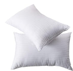 Bed Pillows for Sleeping: Queen Size Microfiber Pillows 2 Pack - Ultra Soft Breathable Down Alternative Pillows - Hotel Luxury Collection Pillows for Back Stomach or Side Sleepers (Queen)
