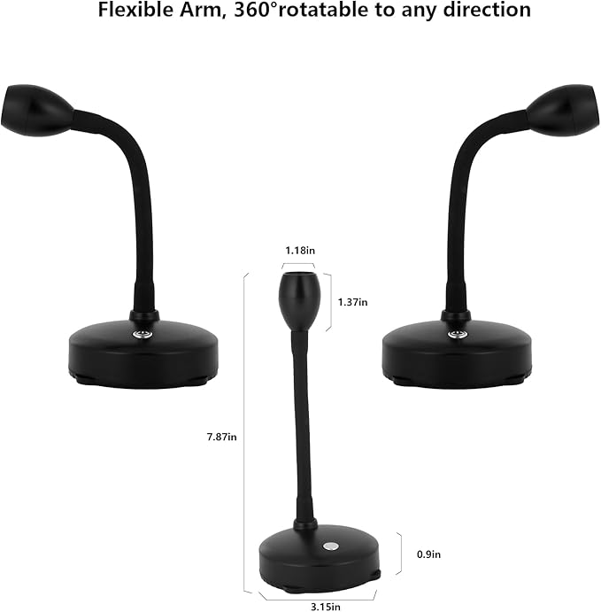 Cordless Spotlight Battery Operated, LED Picture Light, Dimmable Accent Light with Remote, Indoor Stick on Display Lamp for Plant Tree Photo Dartboard Painting Artwork Portrait