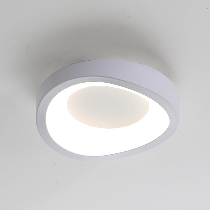 Led Flush Mount Ceiling Light Black Ceiling Light Fixture for Entryway Bedroom Hallway 4000k 10W