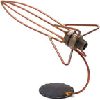 Rocket Collectible Handmade Metal Art Figurine, Desk Accessories, Trophy, Boss Gift, Home Office Décor, Aircraft