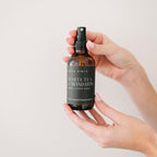 River Birch White Tea + Mandarin Scented Linen and Room Spray | Home Fragrance | 4 oz Glass Amber Bottle | Luxury Signature Scent | Handmade in Texas