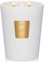 M&SENSE Extra Large Candle Creamy Vanilla Scented, 3-Wick 35oz 150H Long Lasting, Natural Soy Wax Aromatherapy Candle for Stress Relief, Home Fragrance Housewarming Gifts Candle for Home Decor