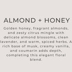 River Birch Almond Honey Scented Linen and Room Spray | Home Fragrance | 4 oz Glass Amber Bottle | Luxury Signature Scent | Handmade in Texas