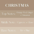 River Birch Christmas Scented Linen and Room Spray | Home Fragrance | 4 oz Glass Amber Bottle | Luxury Signature Scent | Handmade in Texas