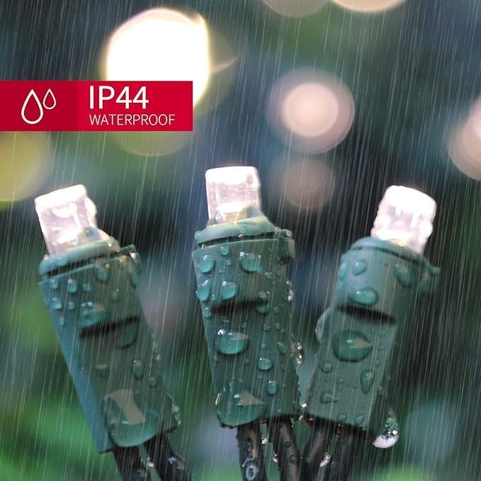 60 LED Warm White String Light - LED Christmas Lights, Mini led Lights for Indoor Outdoor Home Holiday Party Wedding Independence Day Decoration