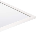 Amazon Basics Rectangular Wall Mount Mirror 24" x 36", Standard Trim, White