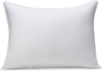 Amazon Basics Down Alternative Pillow for Back Side Sleepers, Medium Density, Standard Size, 26" x 20", 2-Pack, White