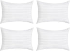 Cosmoluxe Extra Soft Bed Pillows for Sleeping Standard Size 4 Pack, Down Alternative Pillows Standard Size (20"x26") Set of 4