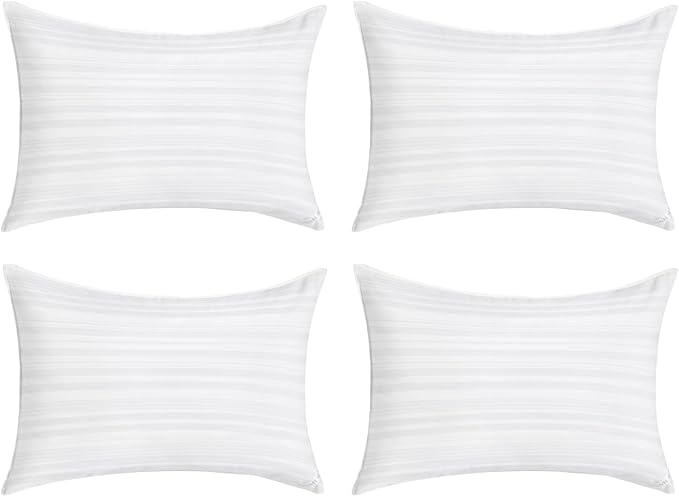Cosmoluxe Extra Soft Bed Pillows for Sleeping Standard Size 4 Pack, Down Alternative Pillows Standard Size (20"x26") Set of 4