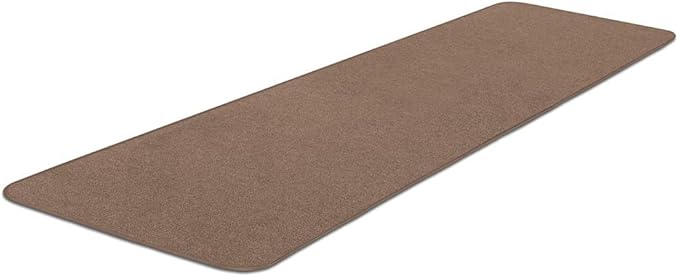 House, Home and More Outdoor Carpet Runner - Brown - 4 Feet x 30 Feet