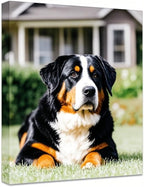 Personalized Photo to Canvas Print - Canvas Prints With Your Photos on Custom Wall Art for Bedroom, Living Room, Wedding Baby Pet Family Picture Framed Wall Art (24" W x 32" H)