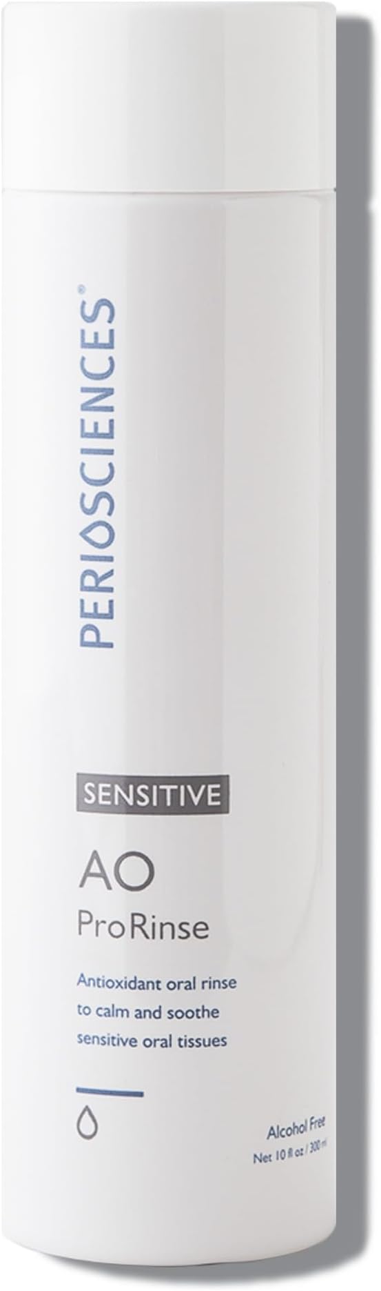 PerioSciences AO ProRinse Sensitive Gums Mouthwash with Antioxidants – Oral Rinse for Gum Health – 10 fl oz / 300ml