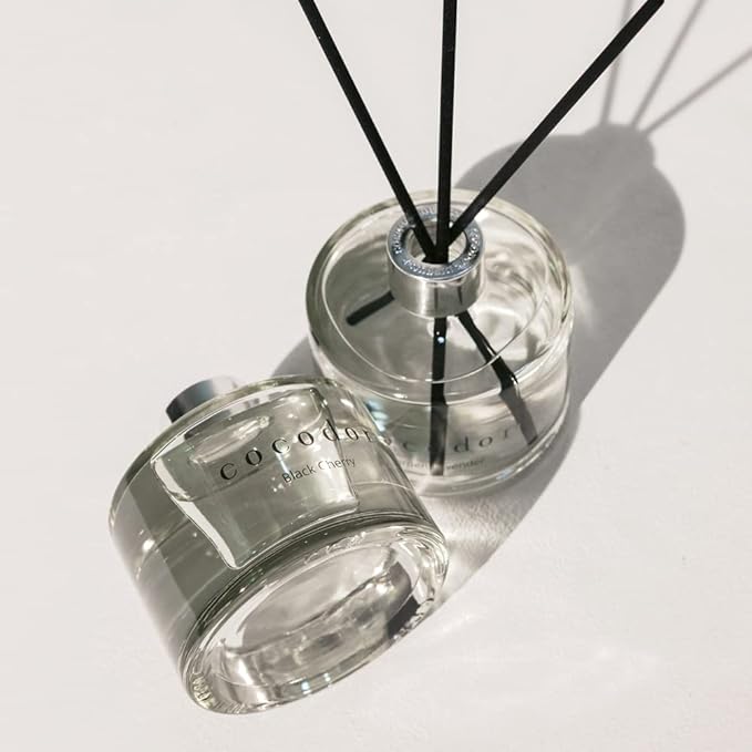 COCODOR Signature Reed Diffuser Set/Garden Lavender / 6.7oz /1 Pack/Home Fragrance Diffuser, Oil Scent Diffuser for Bathroom Shelf Decor