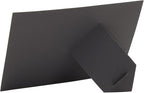 Juvale 4x6 Black Cardboard Photo Frames Bulk -Tabletop Easel Back for DIY Crafts - Paper Picture Frames with Stand 50-Pack