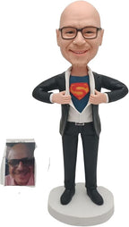 Customizing Bobblehead Figurine Personalized Sculpture Customized Photo bobblehead Doll, Birthday Gift, Gifts for mom and Friends, Corporate Gifts (One Person, 6.5 inches)