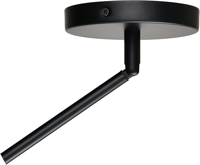 Linea di Liara Macchione Matte Black Pendant Light Fixtures Modern Pendant Lighting for Kitchen Island, Dining Room and Over Sink Lighting Hanging Fixture Industrial Mini Pendant Light, UL Listed