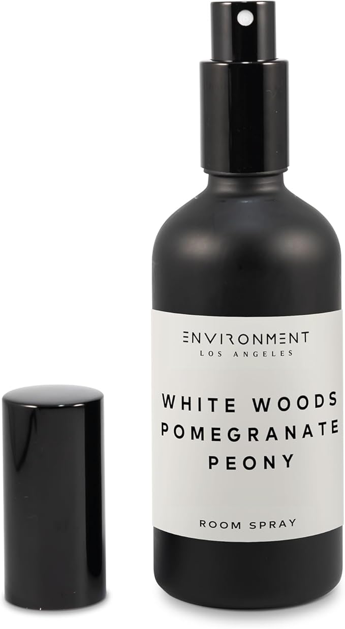 ENVIRONMENT Inspired by 5-Star Hotels ARH Room Spray, 100ml Air Freshener (White Woods | Pomegranate | Peony) Home Fragrance Accessories, Room Perfume, Room Deodorizer, Vegan & Cruelty-Free