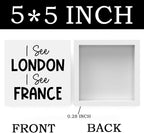 Funny Bathroom Decor, Funny Bathroom Wall Art, Black and White Bathroom Decor, Cute Bathroom Decor, Bathroom Decor for Shelves, Wooden Box Decor Sign for Home Farmhouse Office Living Room Desk Table