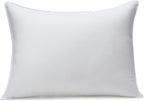 Amazon Basics Down Alternative Pillow for Back Side Sleepers, Medium Density, Standard Size, 26" x 20", 2-Pack, White