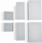 LUMENGY Paver Light 4×4 Inch (3.93 inch X 3.93 inch), Glare-Free 5000K Brick Lighting for Paver Driveways, Pathways, Patios & Garden, 12V Waterproof & Drive-Over Rated