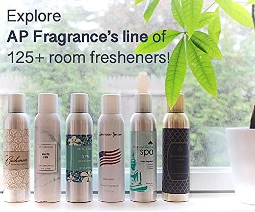 Room Fragrance Air Freshener Spray Concentrated Bathroom, Kitchen, Car, or Office Deodorizer, U.S.- Made by AP Fragrance (Bachelor)