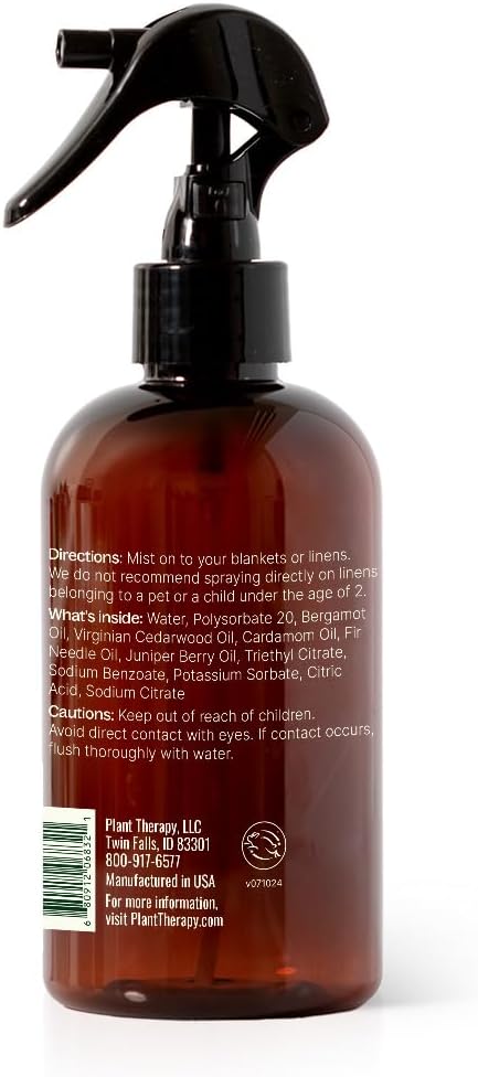 Plant Therapy Harvest Moon Fall Linen Spray 8 oz All Natural Pillow and Linen Spray, Powered by Essential Oils, Aromatherapy