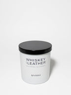 Whiskey & Leather Scented Candle - Myrrh – Additional Scents and Sizes – 100% Cotton Lead-Free Wick - Luxury Air Freshening Jar Candles - Perfect Home Decor – 11.5oz