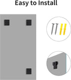 Frameless Mirror, 20x36 Inch Bathroom Mirrors for Wall, Rectangle Bathroom Vanity Mirrors with Polished Edge, Hangs Horizontally or Vertically for Bathroom, Bedroom and Living Room