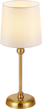 Cordless Small Table Lamp,6000mAh Rechargeable Battery Powered,LED Touch Control Dimmable Bedside Operated Night Table Top,Light for Bedroom/Home/Restaurant/Entryway/Dining/Living Room/Cafe(Gold-High)