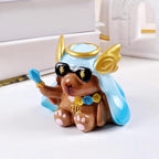 Capybara Zodiac Figurine, Virgo Animal Theme Desk Decor, Resin Collectible(Virgo)