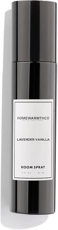 Lavender Vanilla Room Spray – 5.07 oz Scented Air Freshener for Home, Office & Linen – Long-Lasting Linen Spray for Bedding, Pillows & Fabrics – Luxurious Home Fragrance