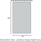 MIULEE 100% Blackout Linen Textured Curtains for Bedroom Solid Thermal Insulated Cream Grommet Room Darkening Curtains & Drapes Luxury Decor for Living Room Nursery 52 x 108 Inch (2 Panels)