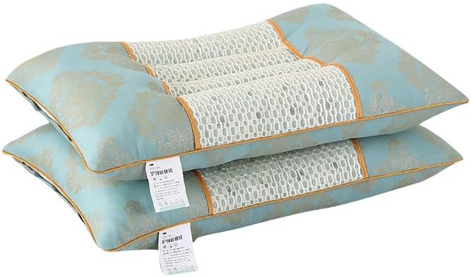 Cassia Magnetic Neck Care Sleeping Health Pillow, Pair of Sleeping Pillows