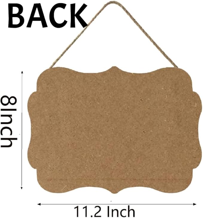 Personalized Custom Wooden Signs with Any Text Name for Home Door Man Cave Bar Family Farmhouse Decorative Home Kitchen Rustic Wall Decor