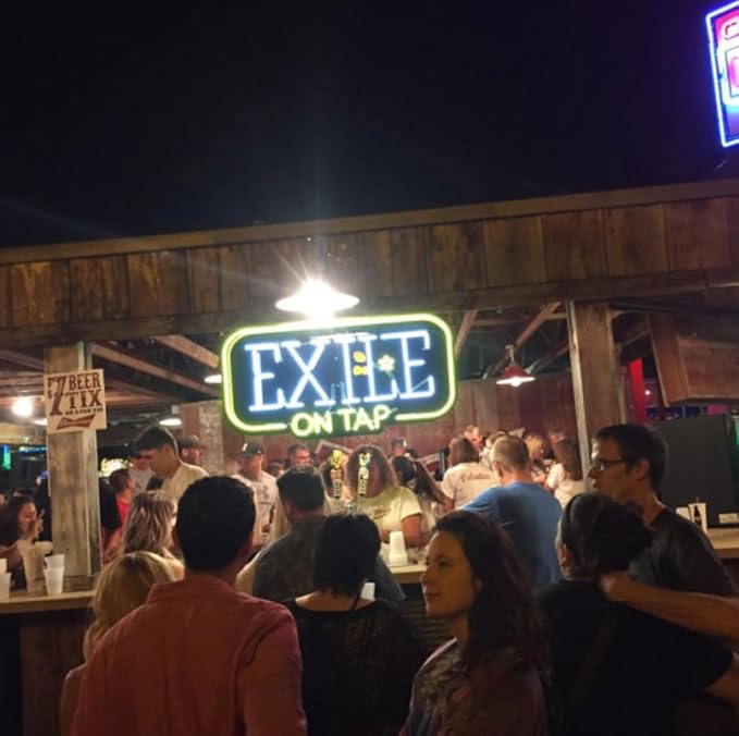 Neon Signs Beer Bar Bedroom Always Happy Hour Palm Tree Glass Neon Signs for Office Pub Cafe Party Man Cave Neon Light Art Wall Lights 24 X 20 Inches High Definition Jet Graphic Printing Board