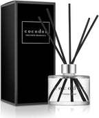 COCODOR Signature Reed Diffuser Set/Freesia&Pear / 6.7oz /1 Pack/Home Fragrance Diffuser, Oil Scent Diffuser for Bathroom Shelf Decor