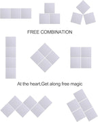 Unbreakable Plexiglass Acrylic Mirror for Kids, 1 PCS 8 x 8 inch, Shatterproof Safe Mirror for Wall, Used for Hand Makeup Mirrors, Hang Mirro, Bedroom Door Mirro, Shaving Mirrors, Workout Mirro