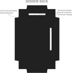 Kelly Miller 32"x48" Large Gold Mirror for Wall, Modern Decorative Mirror Rectangle Wall Vanity Mirror Bevelled Full Length for Bathroom Living Room Bedroom Farmhouse Fireplace Entryway