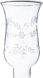 B&P Lamp Small 1 5/8 Inch by 6 1/2 Inch Cut Flower Hurricane Shade