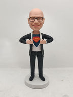 Customizing Bobblehead Figurine Personalized Sculpture Customized Photo bobblehead Doll, Birthday Gift, Gifts for mom and Friends, Corporate Gifts (One Person, 6.5 inches)