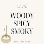 Whiskey & Leather Scented Candle - Myrrh – Additional Scents and Sizes – 100% Cotton Lead-Free Wick - Luxury Air Freshening Jar Candles - Perfect Home Decor – 11.5oz