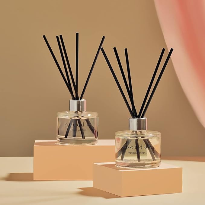 COCODOR Signature Reed Diffuser / April Breeze / 2 Pack / 6.7oz (200ml) / Home & Office Decor, Fragrance Gifts