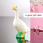Fox Valley Traders Gaggleville Desktop Goose 7" H Statue