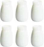 YANLING 6 Pack White Vase for Decor Ceramic Vase for Flowers, Small Bud Vases for Home Decor White Flower Vase, Boho Vases Dried Flowers Vases