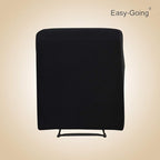 Easy-Going Recliner Stretch Sofa Slipcover Sofa Cover 4-Pieces Furniture Protector Couch Soft with Elastic Bottom Spandex Jacquard Fabric Small Checks(Large,Black)