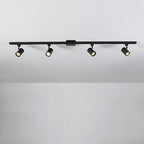 Globe Electric 59738 Tribeca 4-Light 56" Track Lighting Kit, Matte Black, Bulb Not Included