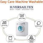 H.VERSAILTEX Velvet Stretch Couch Cushion Cover Plush Cushion Slipcover for Chair Cushion Furniture Protector Seat Cushion for Sofa Cover (1 Piece Armchair Cushion Covers, Vintage Green)