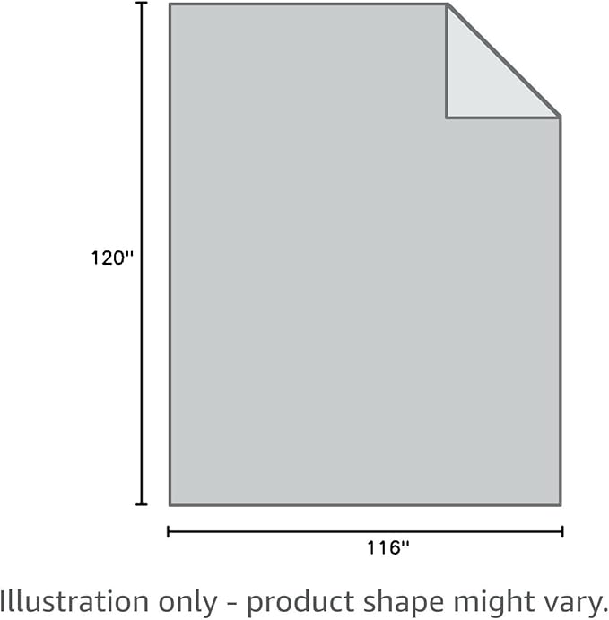 Gray Eagle Oversized King Comforter 108" x 90" – Extra Large Synthetic Down Duvet Insert – Ultra Soft Microfiber, All-Season, Lightweight & Fluffy – Hotel-Quality, Machine Washable, White