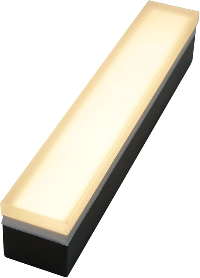 LUMENGY Paver Light 2×12 Inch (1.97 inch X 11.81 inch), 2700K Warm White Glare-Free Illumination for Driveways, Pathways, Pool Deck & Patios,12V AC/DC, Waterproof & Drive-Over Rated
